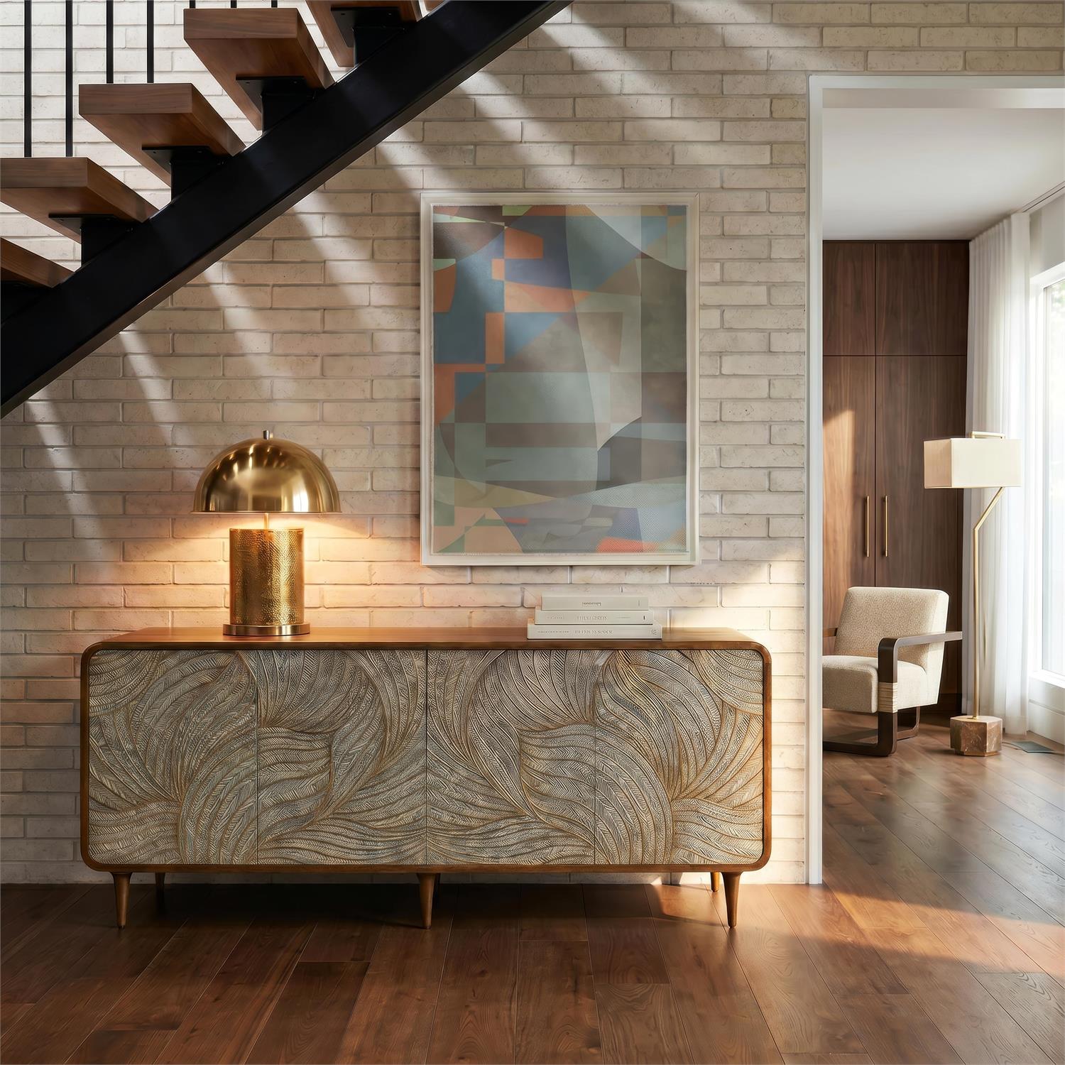 Galapagos Accent Lamp, Gold