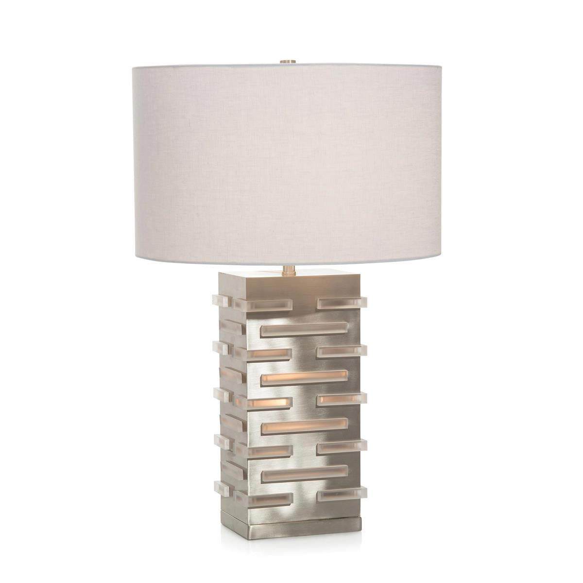 Acrylic Block Illuminating Table Lamp – Table Lamps by John Richard | Sutter & Vale