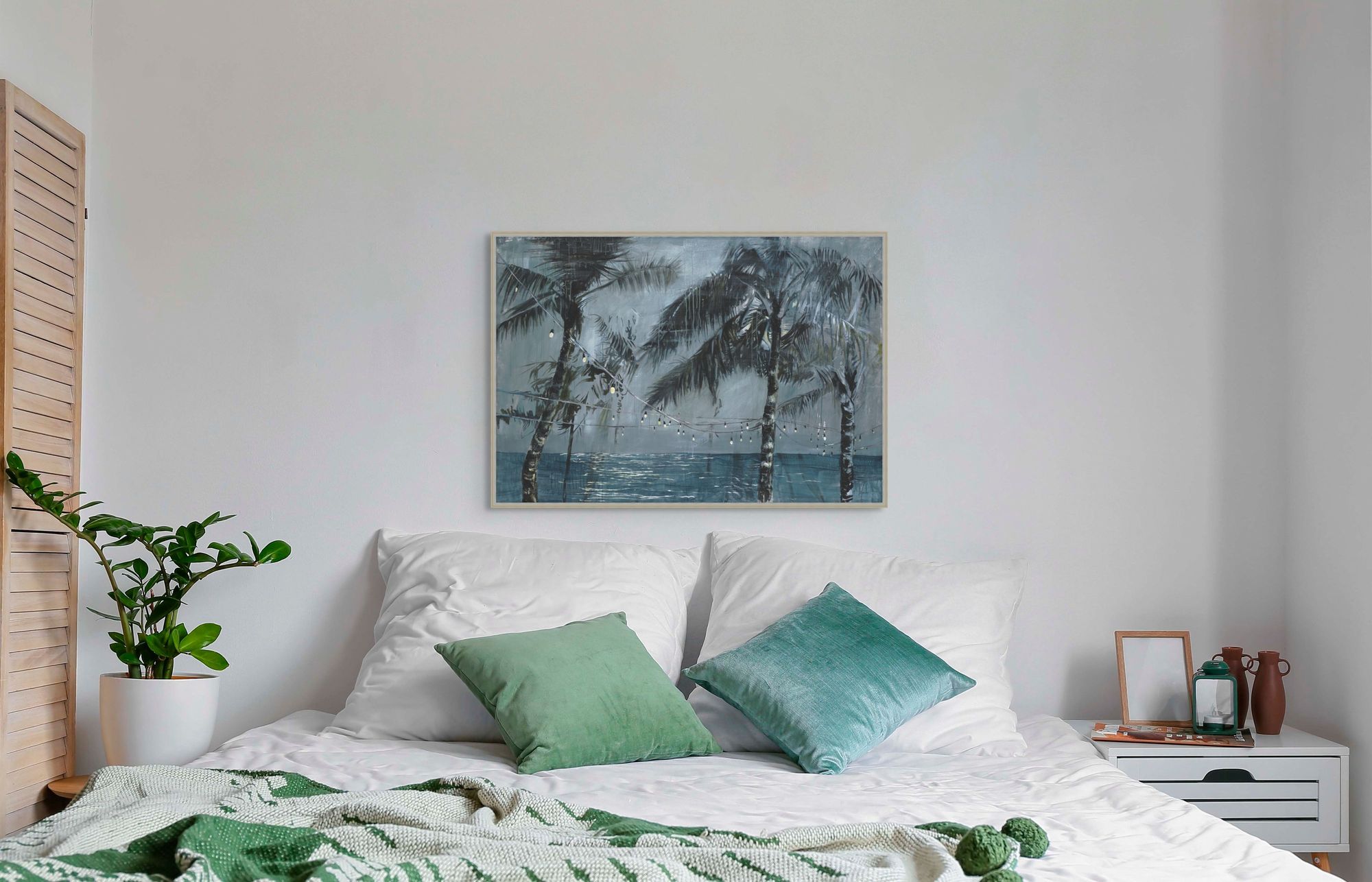 Seascape With Palm Trees 1