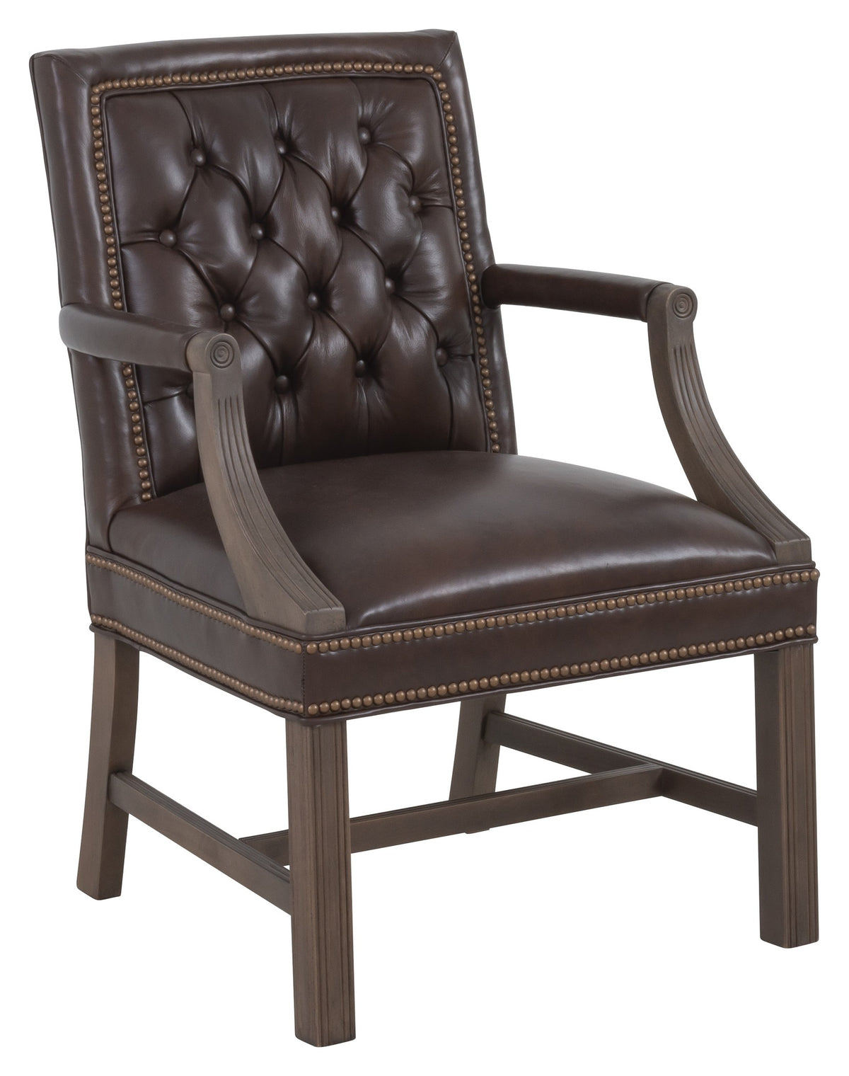 Warwick Leather Occasional Chair (L-1052-01) - Fairfield Chair