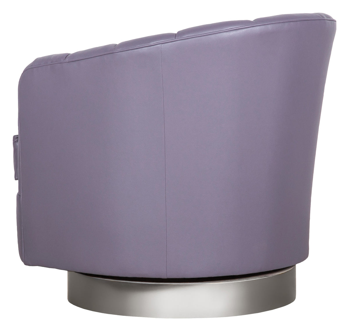 Tipsy Leather Swivel Chair (L-1139-31-2) - Fairfield Chair