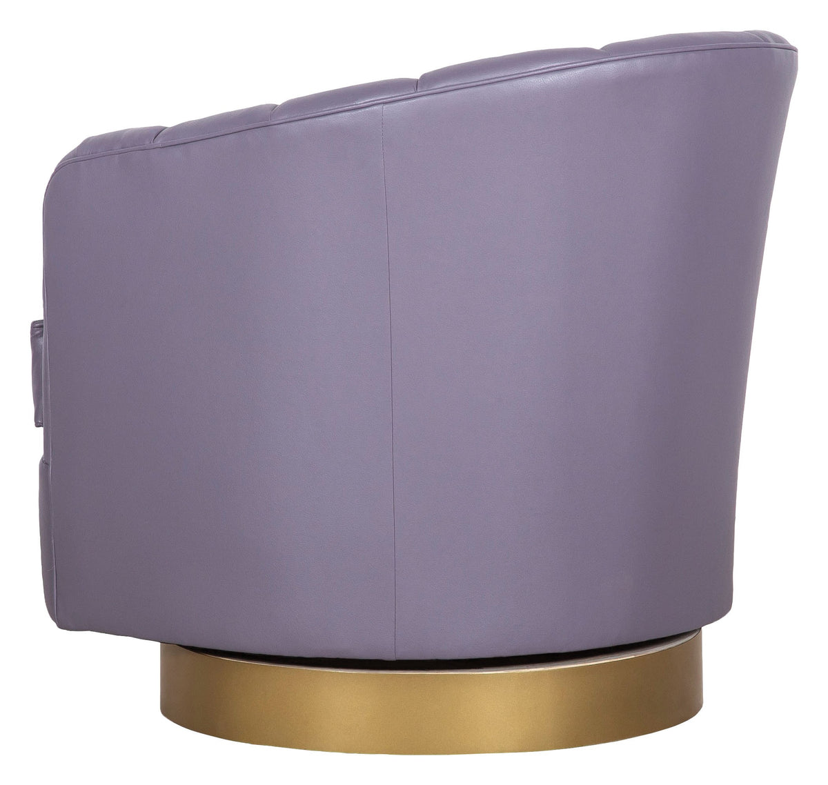 Tipsy Leather Swivel Chair (L-1139-31-7) - Fairfield Chair