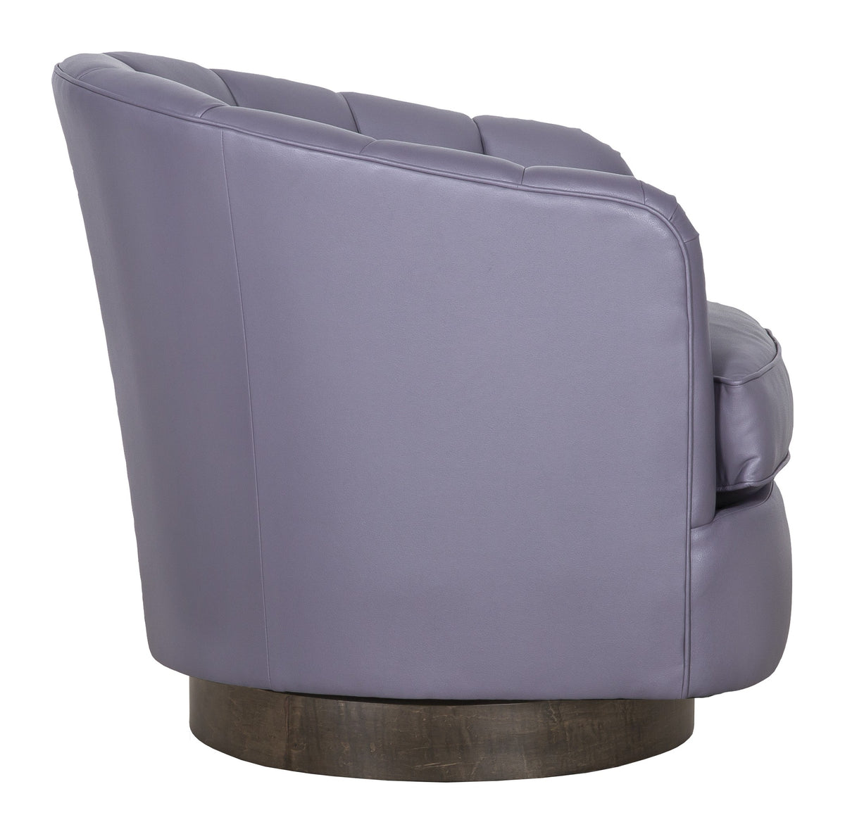 Tipsy Leather Swivel Chair (L-1139-31) - Fairfield Chair