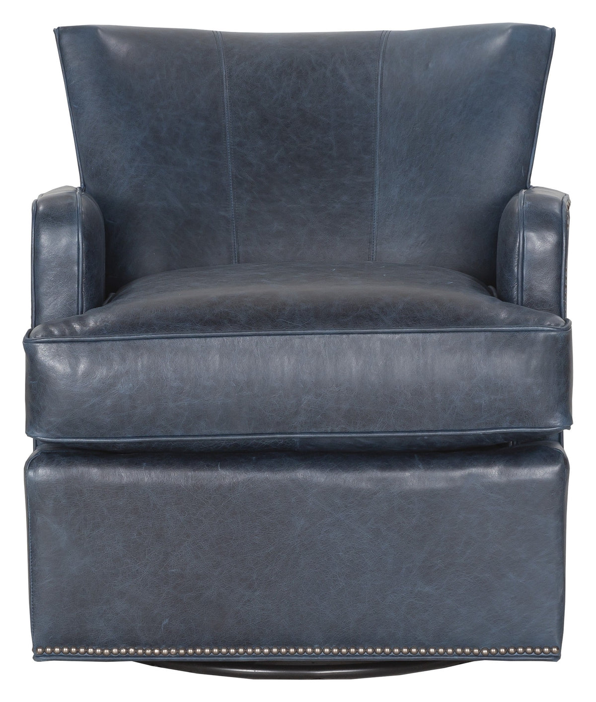 Kyle Leather Swivel Chair (L-1144-31) - Fairfield Chair