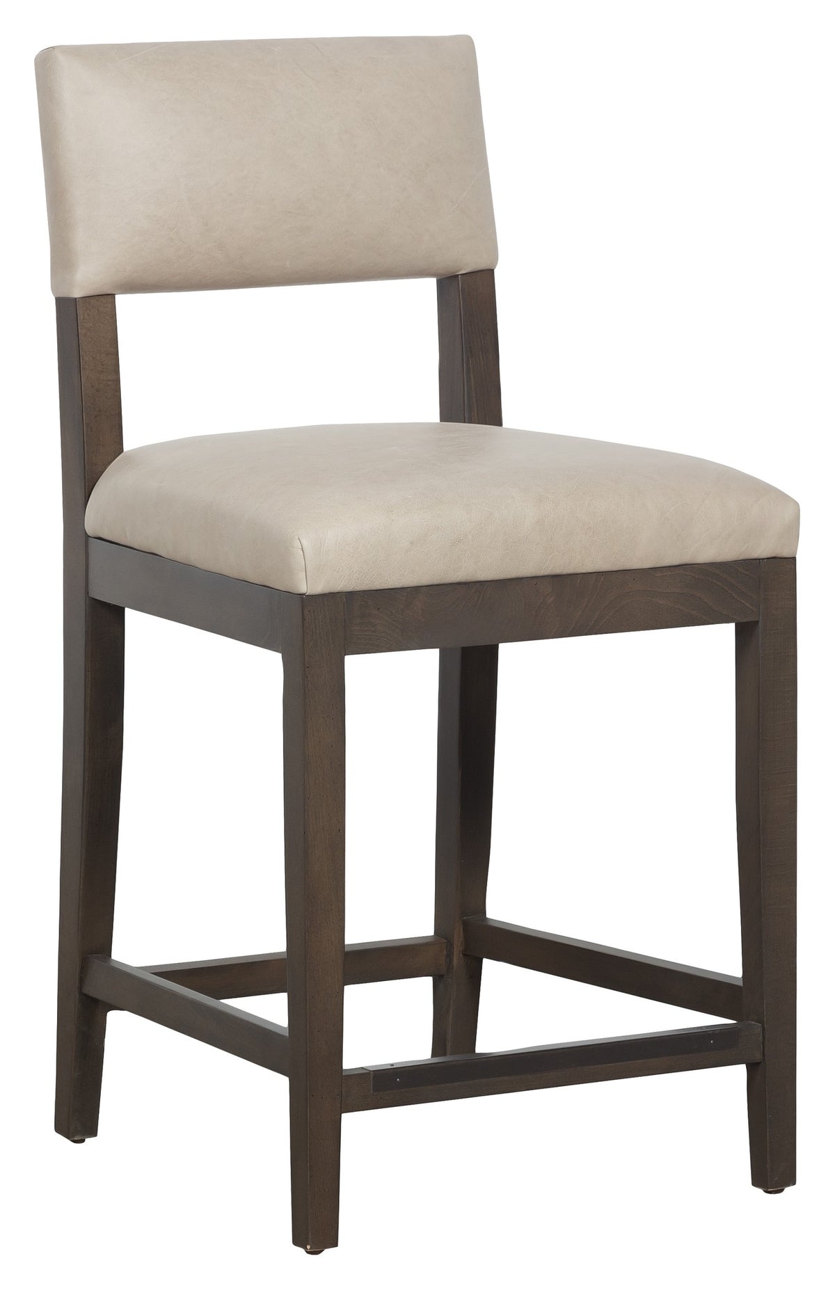 Silas Leather Armless Counter Stool (L-1300-C7-T) - Fairfield Chair