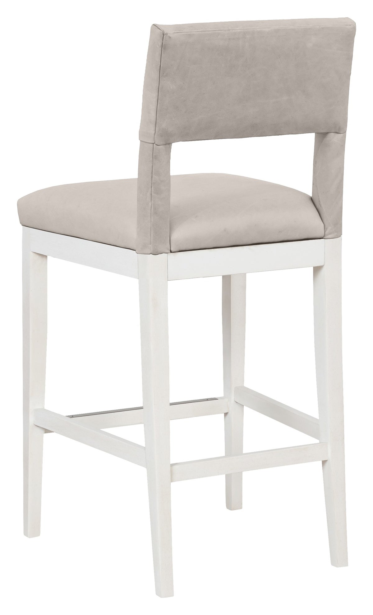 Arie Leather Armless Bar Stool (L-1302-07-L) - Fairfield Chair