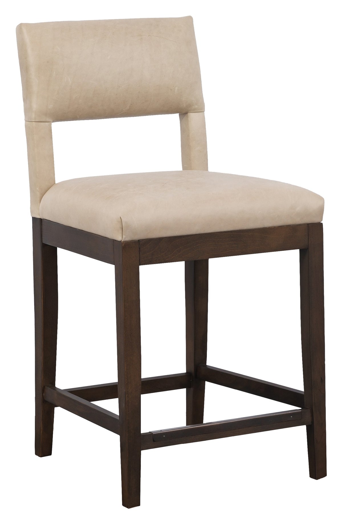 Arie Leather Armless Counter Stool (L-1302-C7-T) - Fairfield Chair