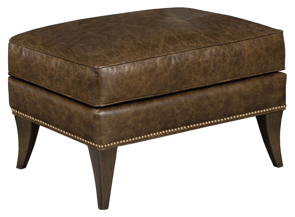 Kyle Leather Ottoman (L-1434-20) - Fairfield Chair