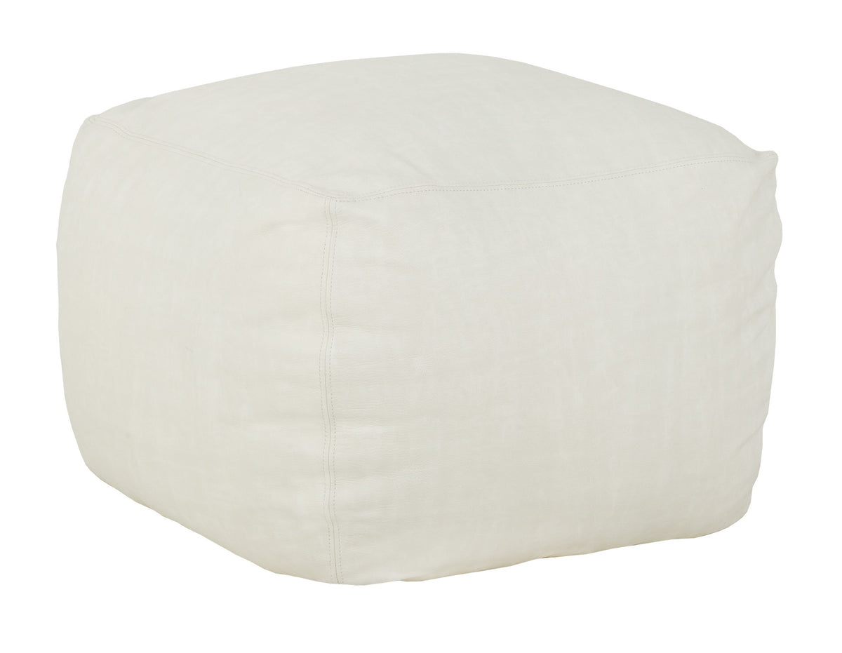 Ressler Leather Ottoman (L-1520-20) - Fairfield Chair