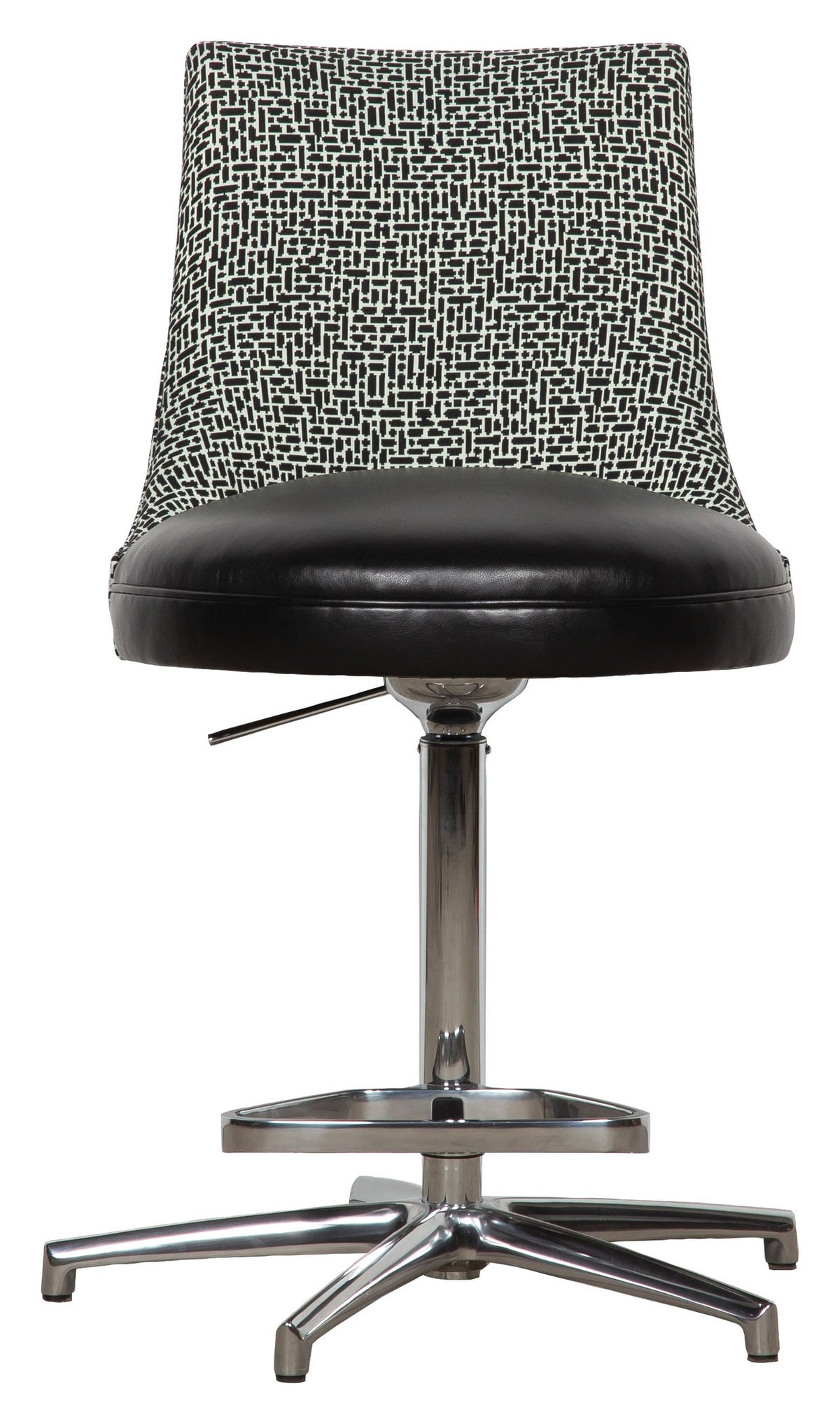 Vesper Leather Billiard Bar Stool (L-2002-M7) - Fairfield Chair
