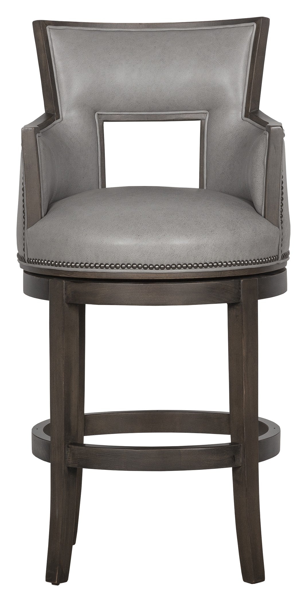 Sidecar Leather Bar Stool (L-2003-06) - Fairfield Chair