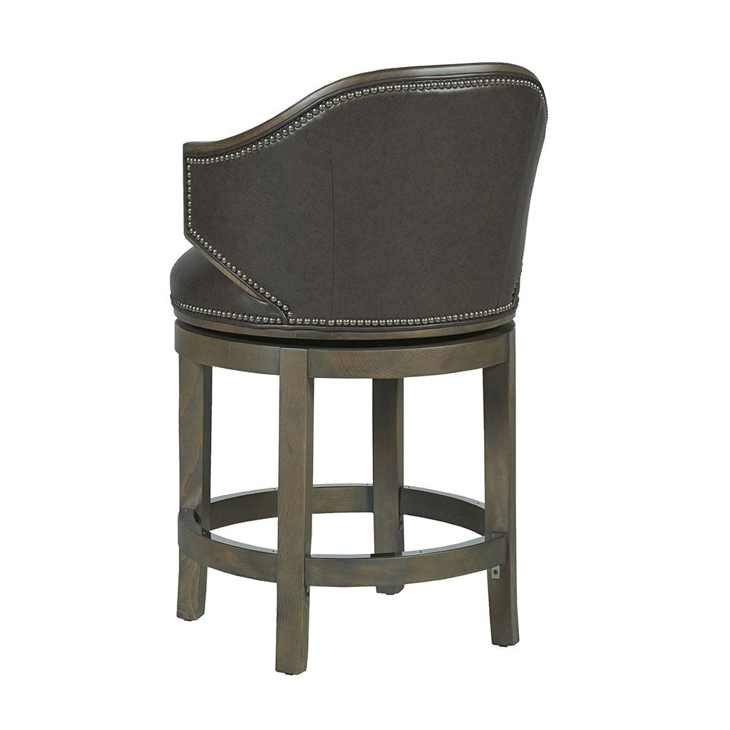 Gimlet Leather Counter Stool (L-2004-C6) - Fairfield Chair