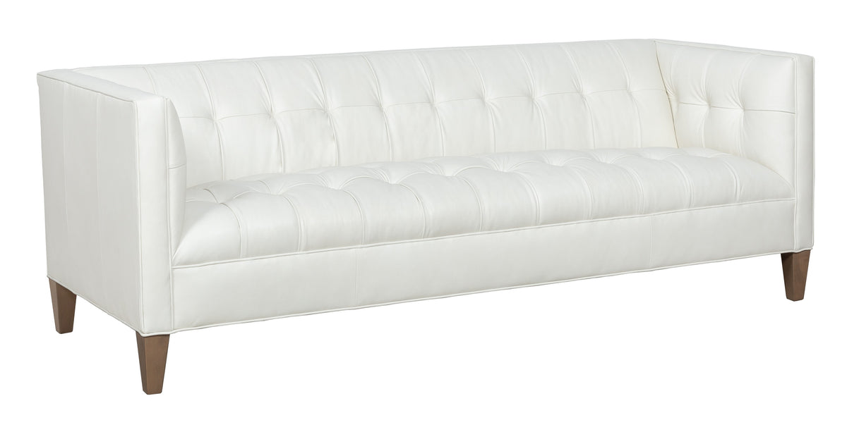 Dominique Leather 85" Sofa (L-2101-50) - Fairfield Chair