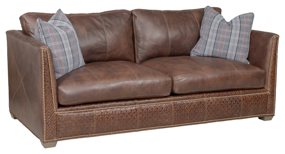 Chesterfield 84" Leather Sofa (L-2604-84) - Fairfield Chair