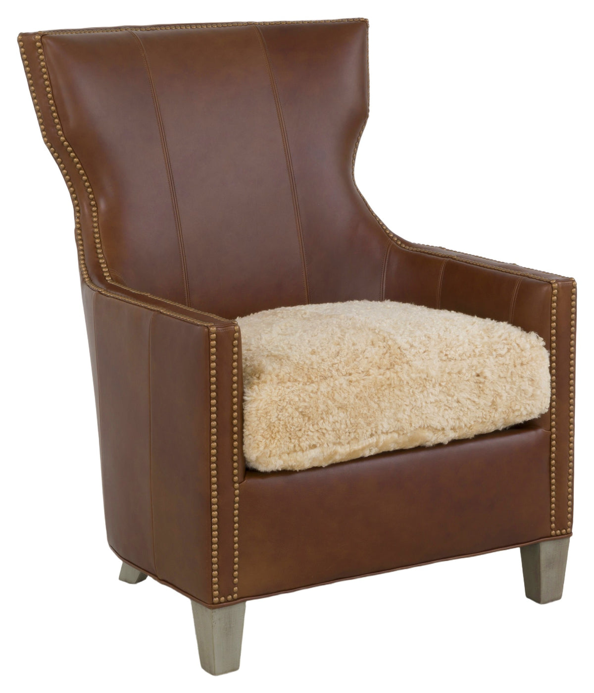 Mariah Leather Lounge Chair (L-2755-01) - Fairfield Chair