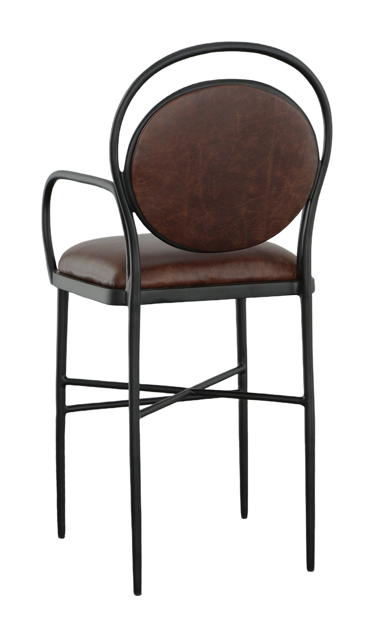 Warner Leather Bar Stool (L-4600-06) - Fairfield Chair