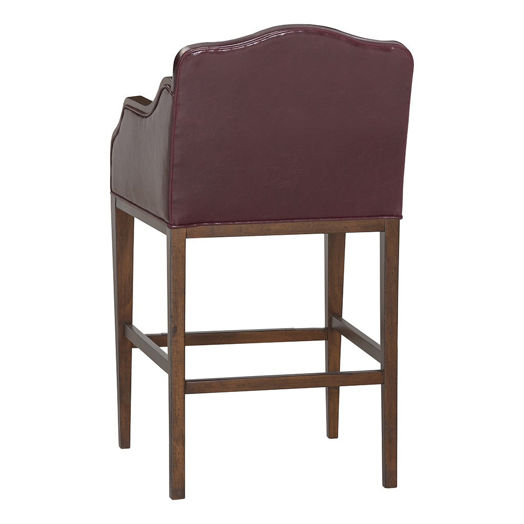 Anderson Leather Arm Bar Stool (L-4605-06) - Fairfield Chair