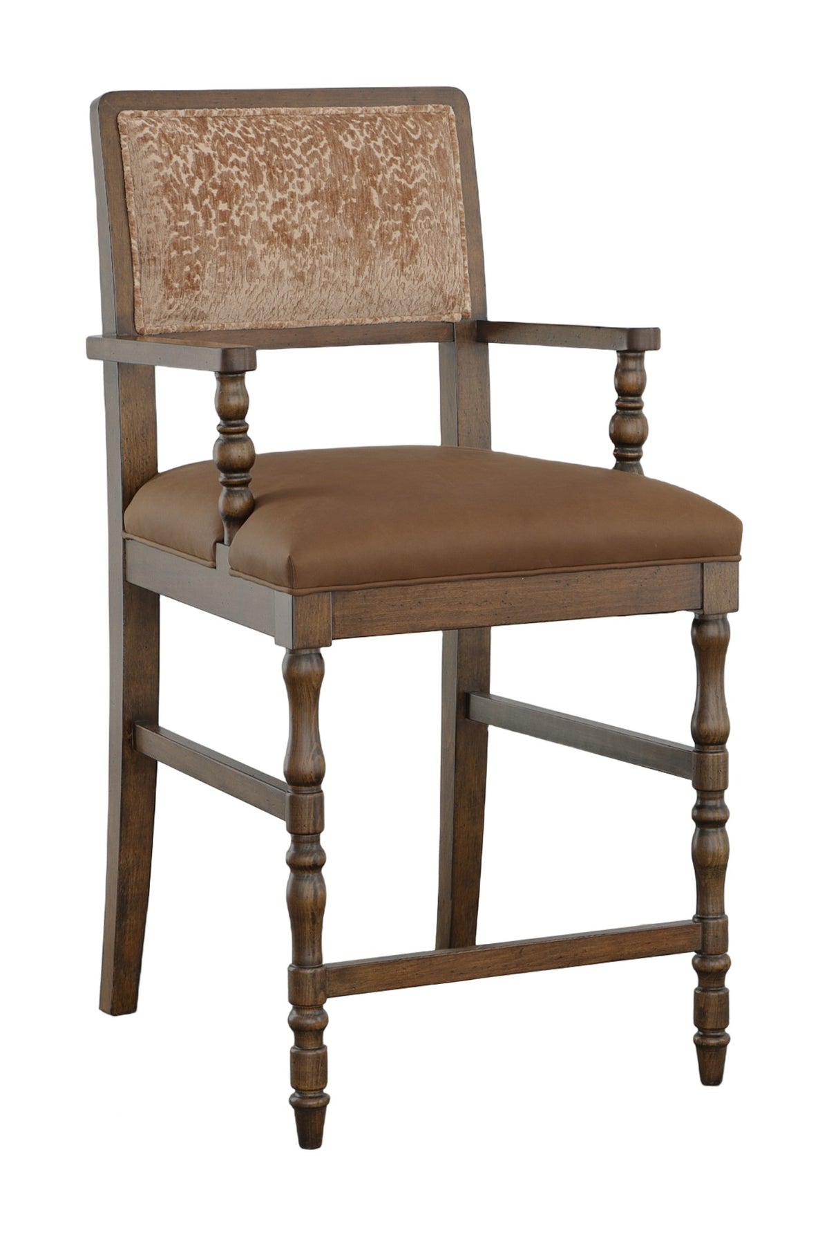 Gerheart Leather Counter Stool (L-4608-C6) - Fairfield Chair