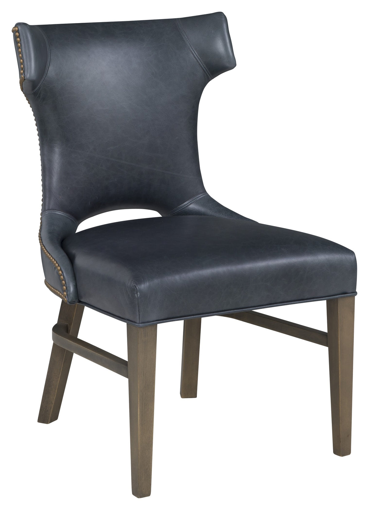 Gavin Leather Side Chair (L-5072-05) - Fairfield Chair