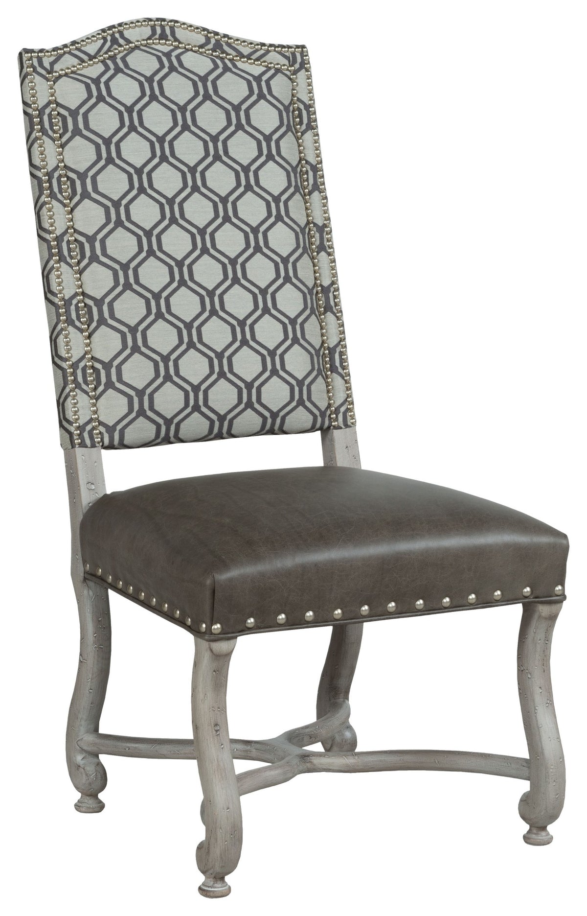 Bartow Leather Side Chair (L-5474-05) - Fairfield Chair