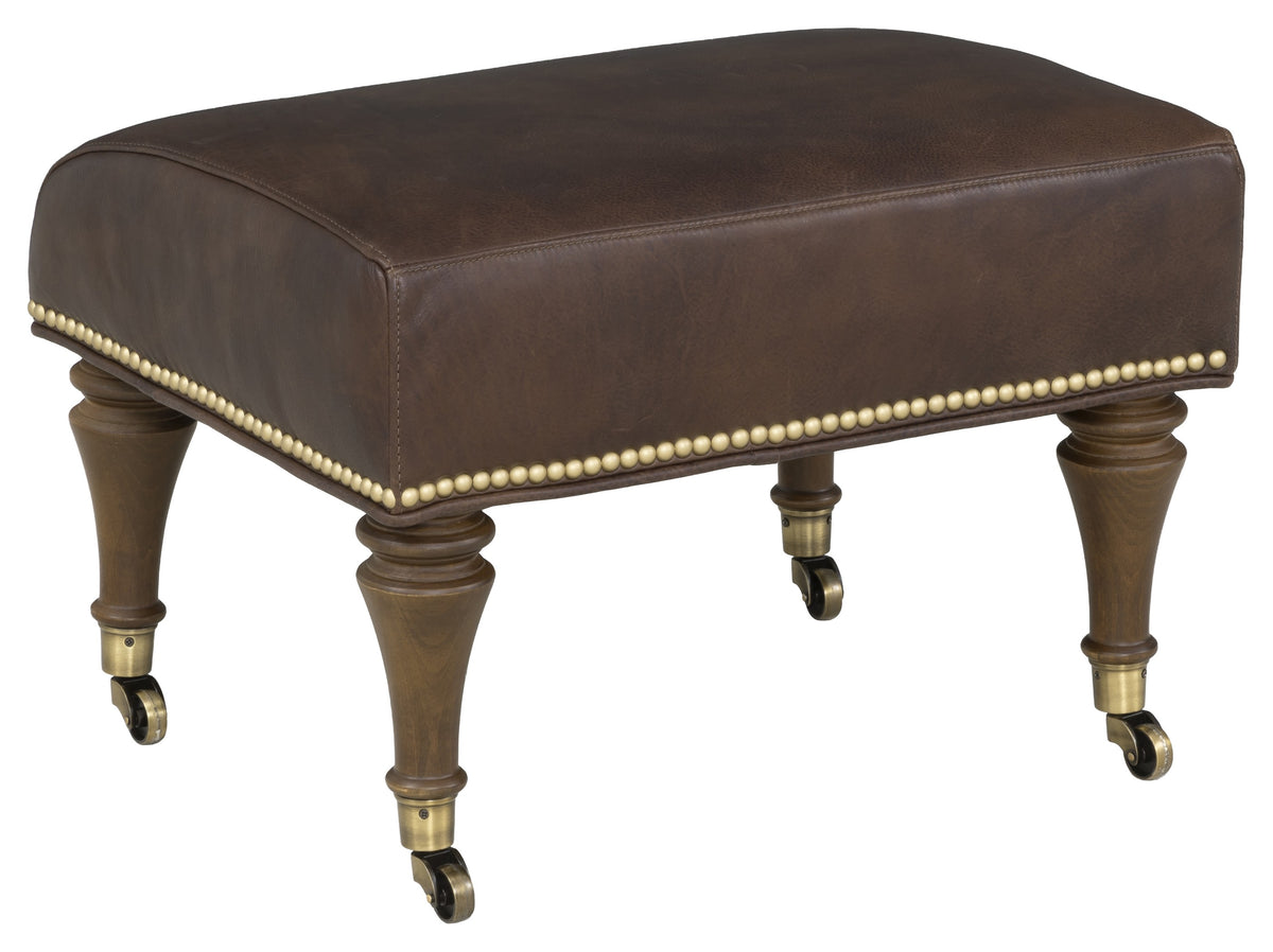 Ransom Leather Ottoman (L-5501-20) - Fairfield Chair