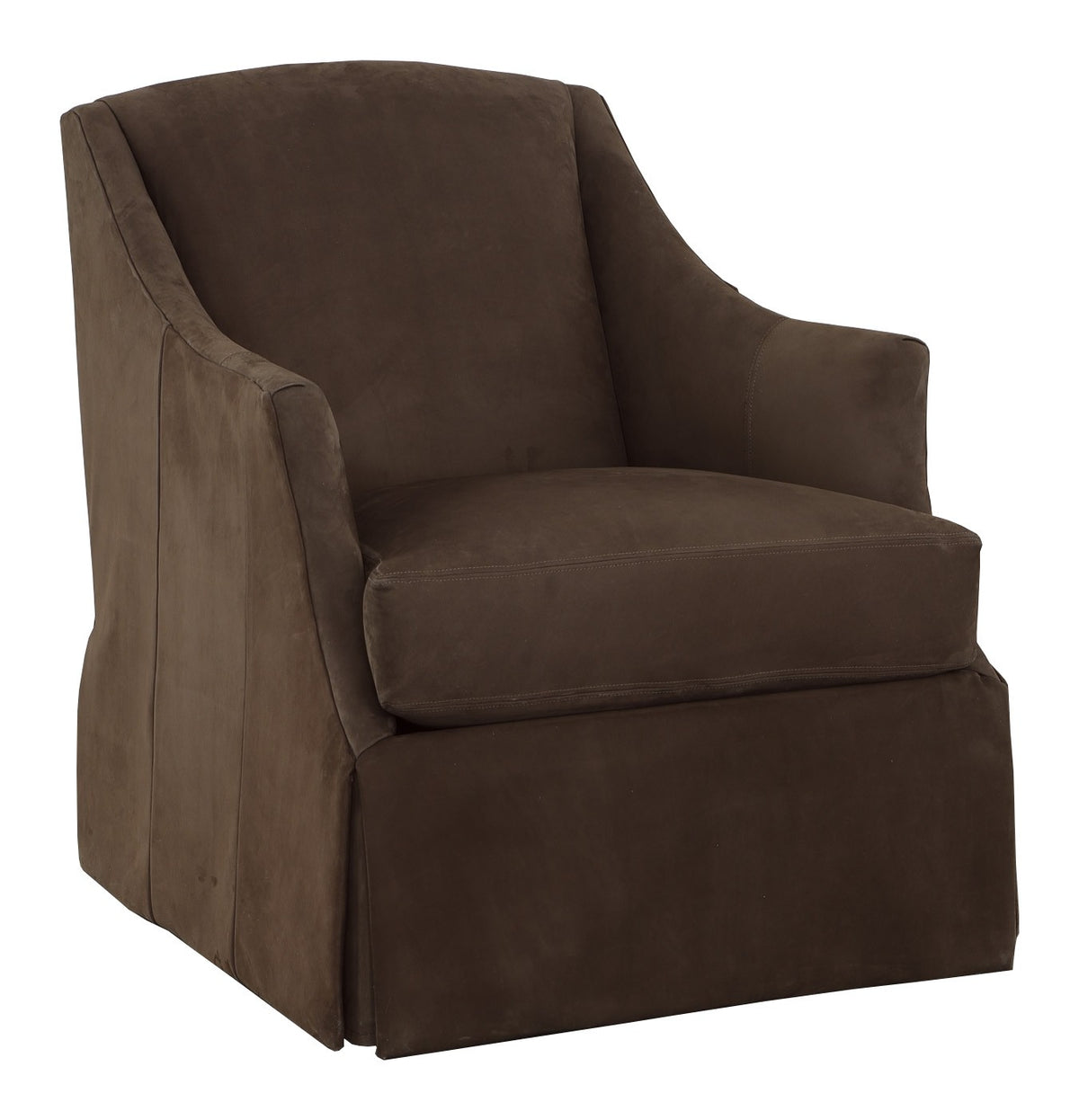 Lilly Leather Lounge Chair (L-6000-01) - Fairfield Chair