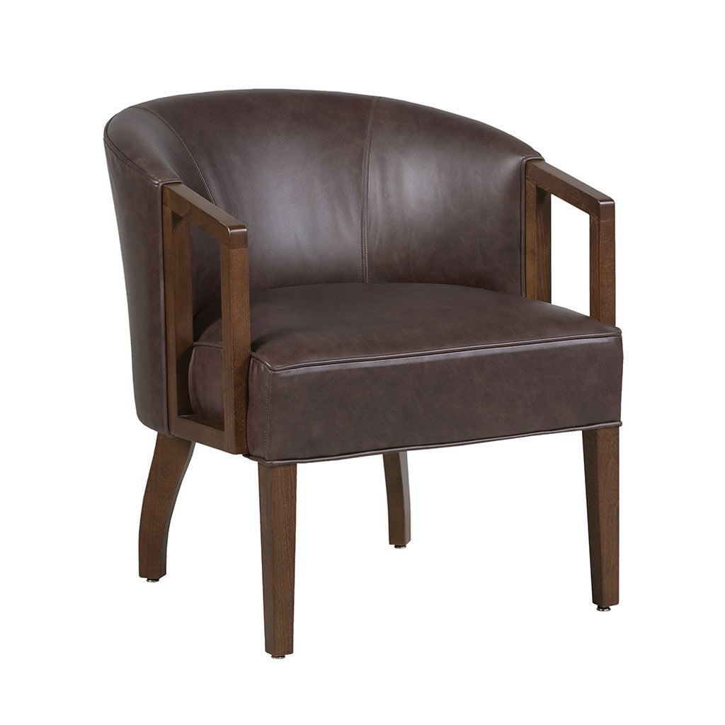 Brayden Leather Occasional Chair (L-6029-01) - Fairfield Chair
