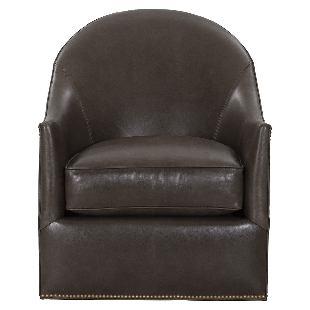 Marsden Leather Lounge Chair (L-6112-01) - Fairfield Chair