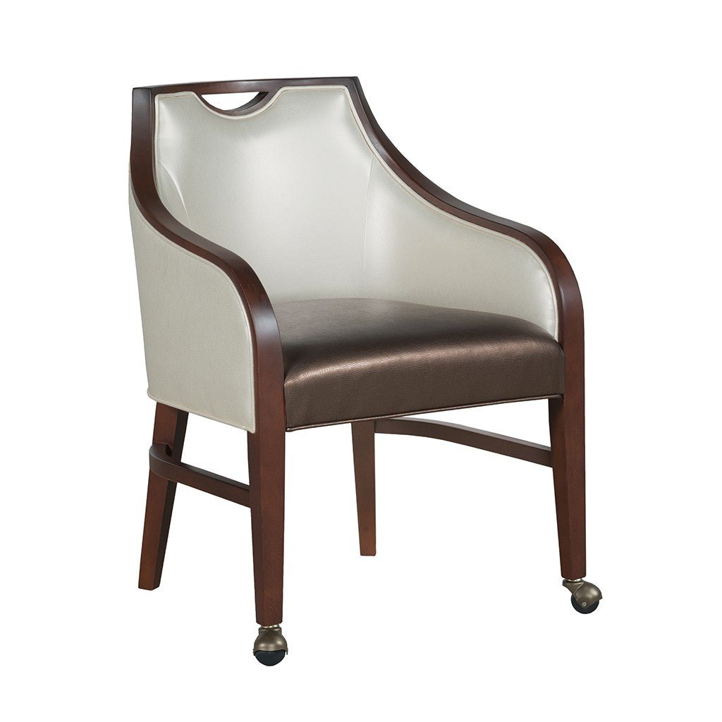 Anthony Leather Arm Chair (L-8741-A2) - Fairfield Chair