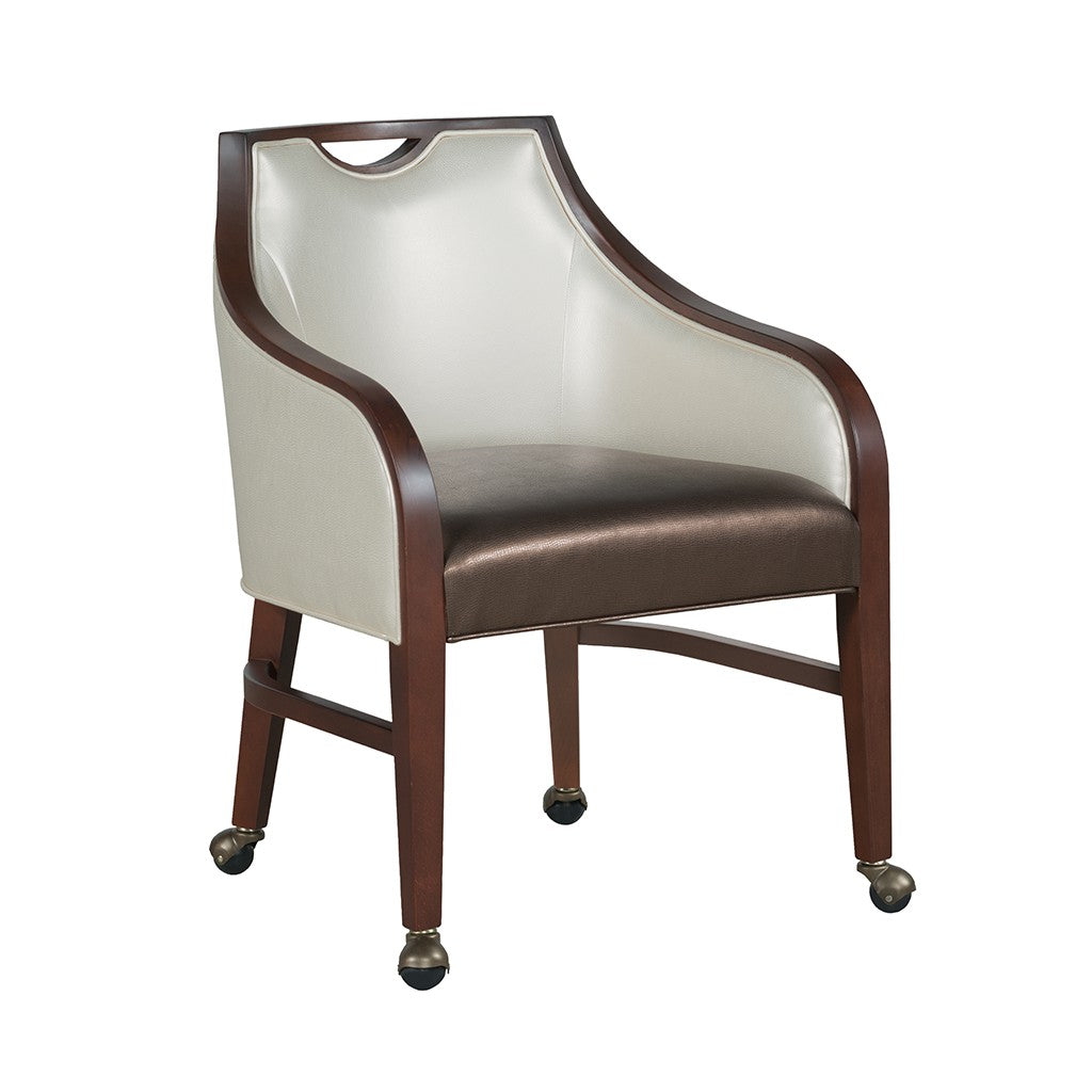 Anthony Leather Arm Chair (L-8741-A4) - Fairfield Chair