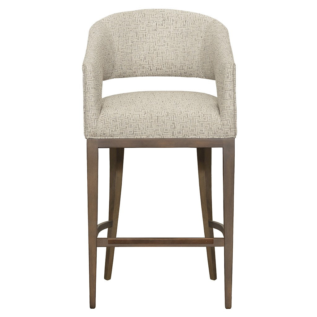 Cleo Leather Bar Stool (L-8854-06) - Fairfield Chair