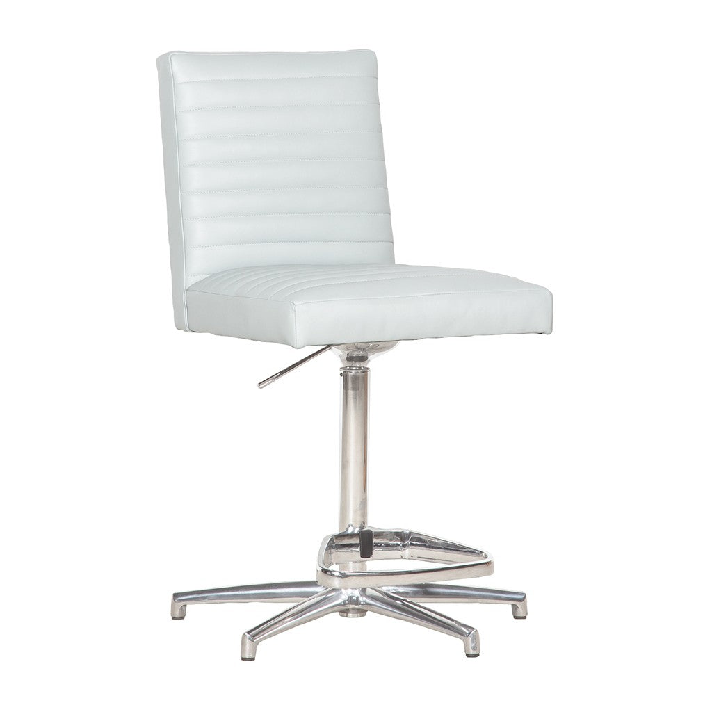 Uma Leather Billiard Bar Stool (L-N099-M7) - Fairfield Chair
