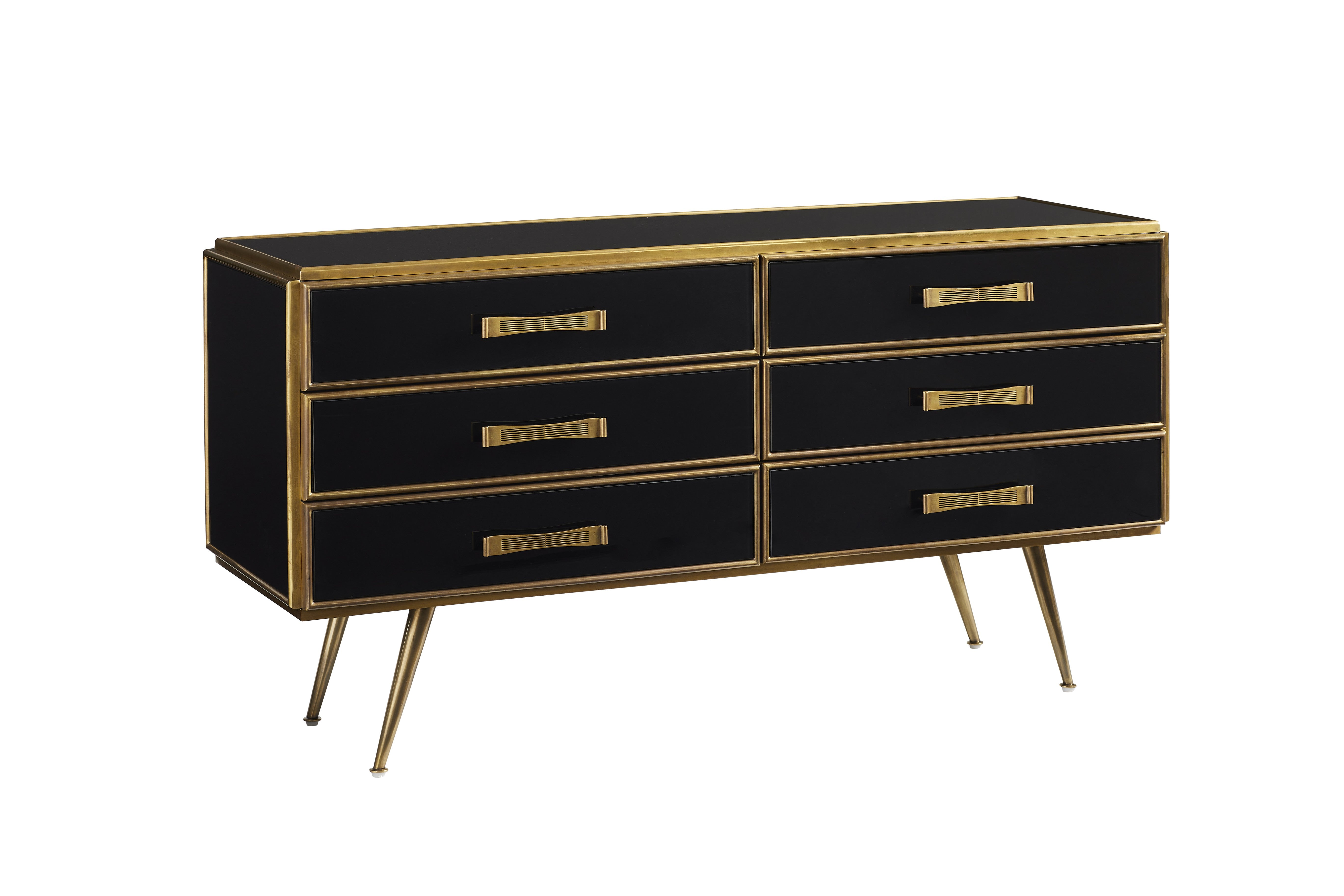 Dean Smoked Mirror Dresser