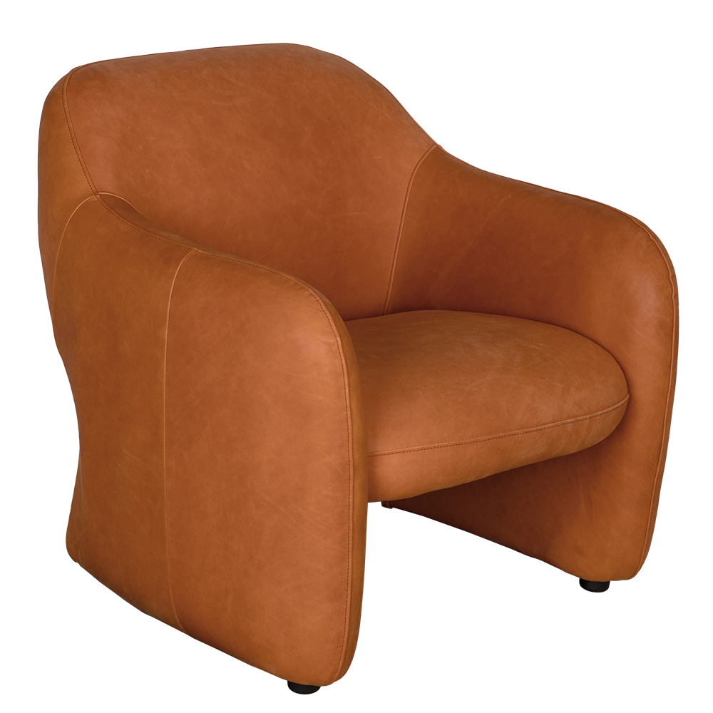 Marx Chair, Roman Red Leather