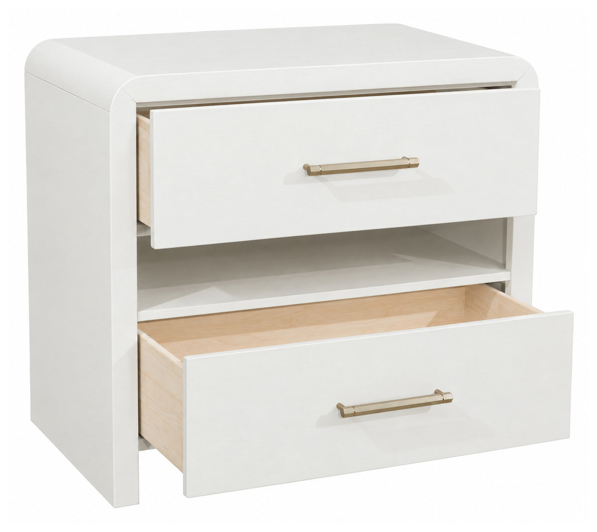 Brentwood Two Drawer Nightstand (M306-BS) - Fairfield Chair