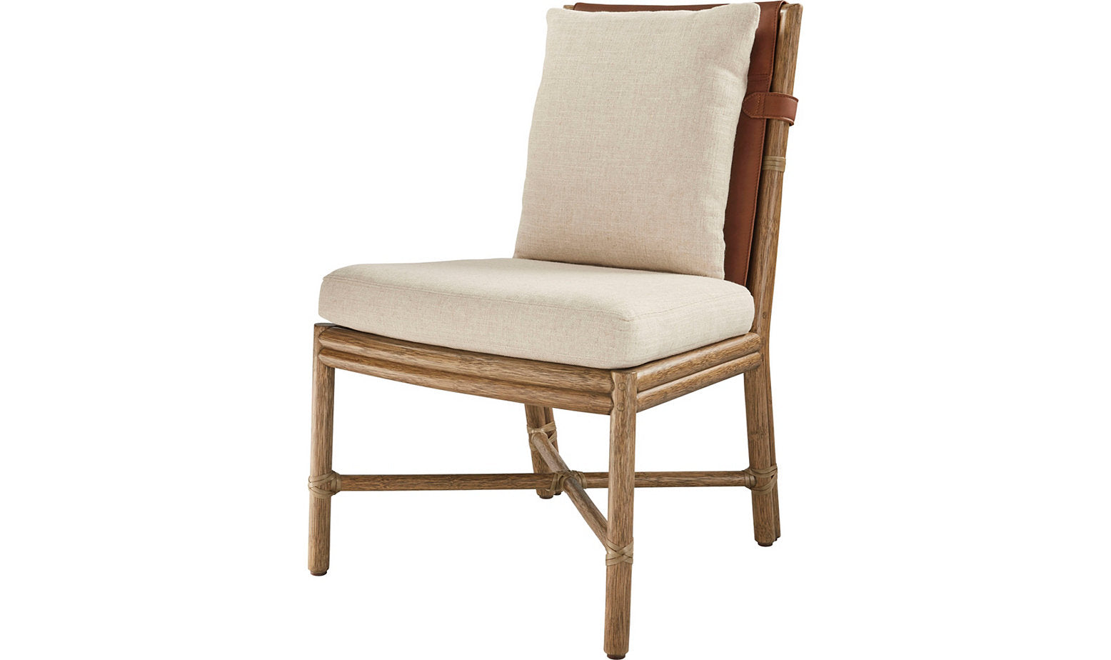 Bercut Dining Side Chair (w/ Back Cushion) – Accent Chairs by Baker Furniture | Sutter & Vale