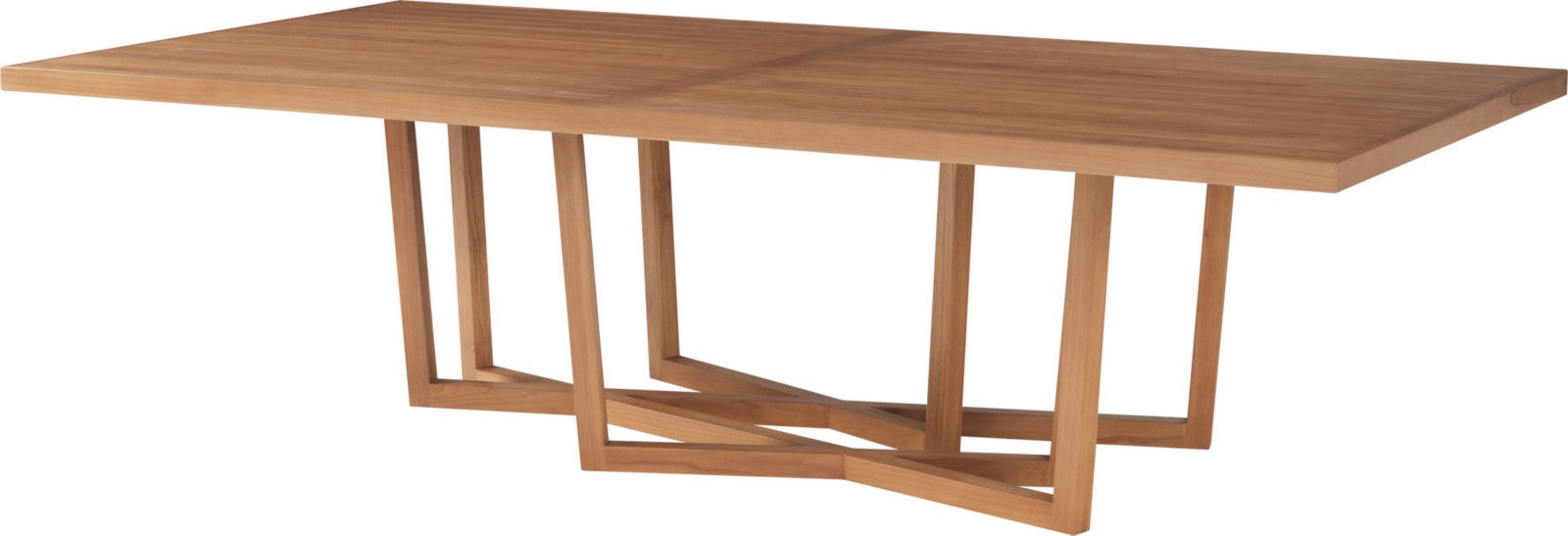 Cutter Rectangle Dining Table Wood Top