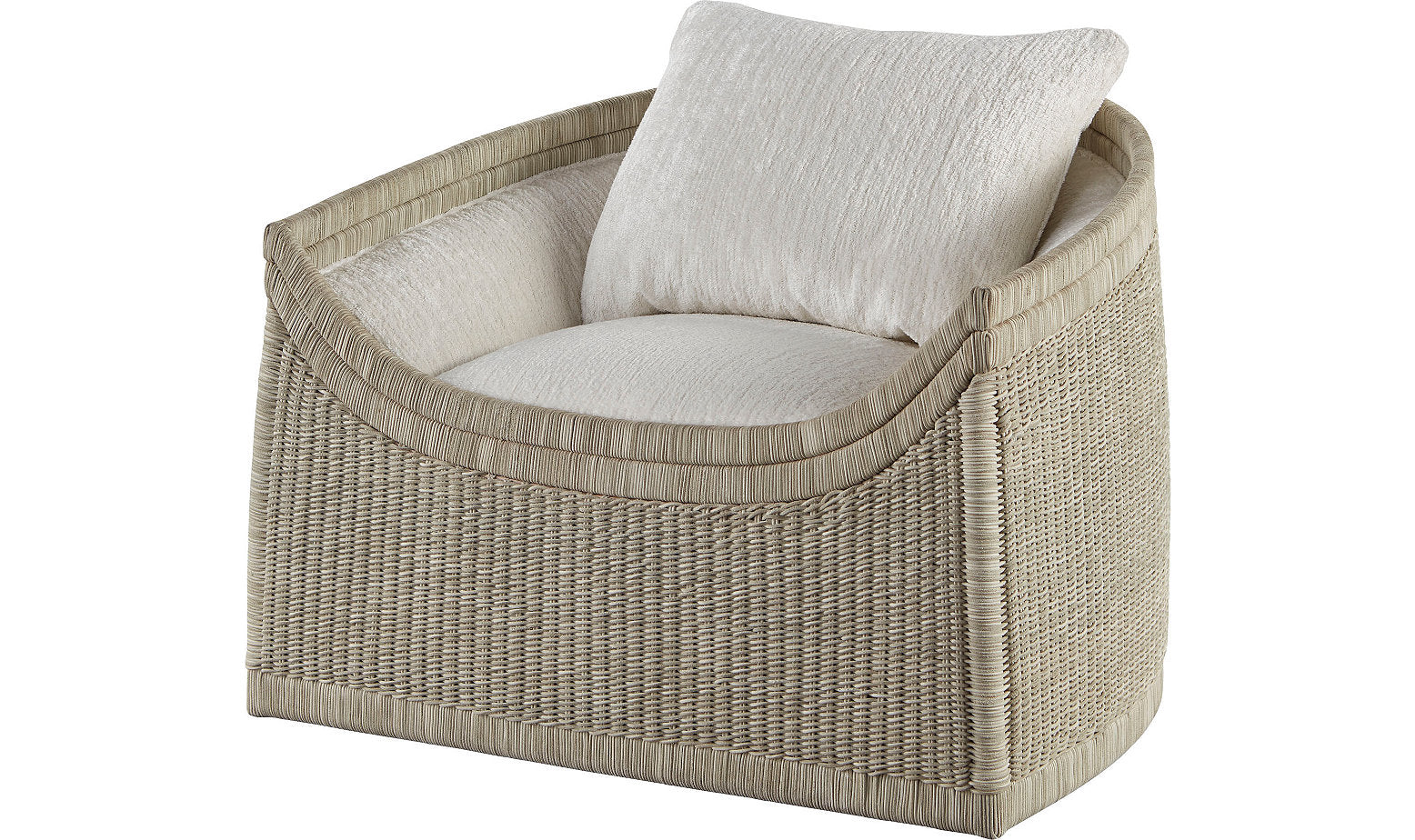 Laced Lounge Chair – Accent Chairs by Baker Furniture | Sutter & Vale