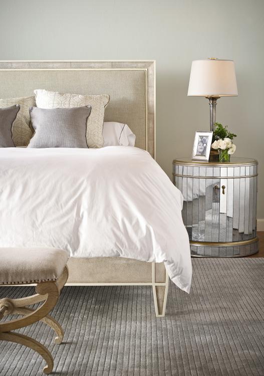 Taylor Bed With Uph Headboard - King Size 6/6 – Beds by Century Furniture | Sutter & Vale