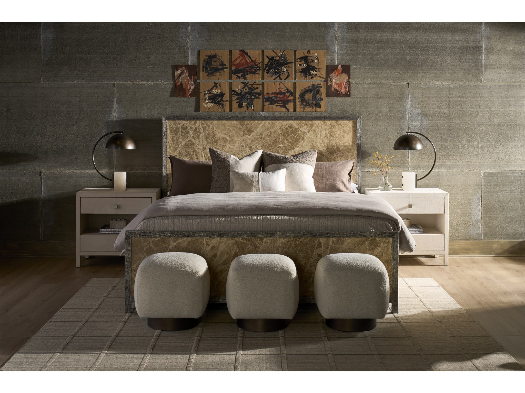 Modern Sola Pouf