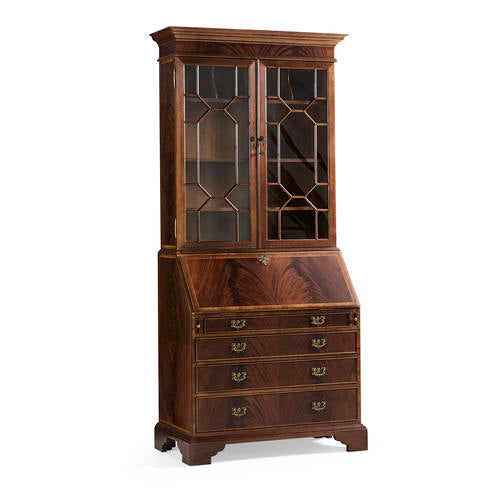 Buckingham Georgian Mahogany Secretary – Home Office by Jonathan Charles | Sutter & Vale