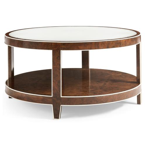 Jacques Round Cocktail Table – Coffee Tables by Jonathan Charles | Sutter & Vale