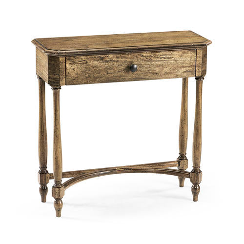 Medium Driftwood Small Console Table with Drawer – Consoles by Jonathan Charles | Sutter & Vale
