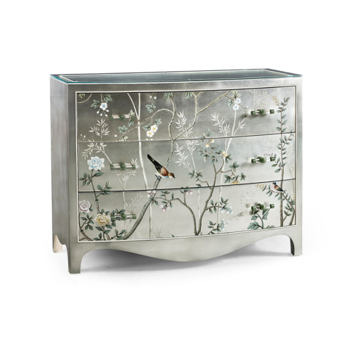 Shimmering Moon Bow Front Chest – Chests by Jonathan Charles | Sutter & Vale