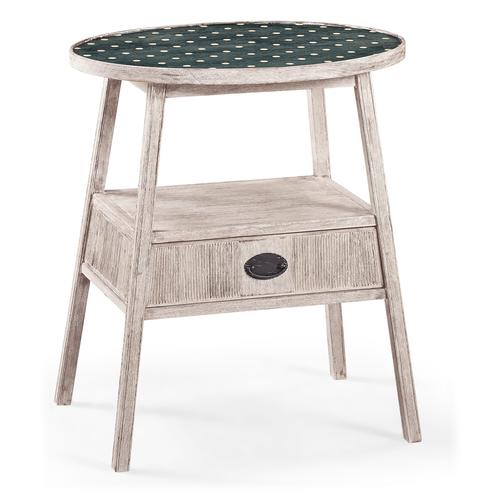 Bywater Washed Acacia Side Table – Side Tables by Jonathan Charles | Sutter & Vale