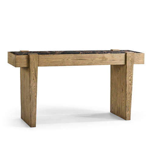 Echo Canyon Marble Console – Living Room by Jonathan Charles | Sutter & Vale