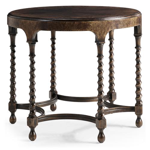 Orsman Ebonized Round Centre Table – Living Room by Jonathan Charles | Sutter & Vale