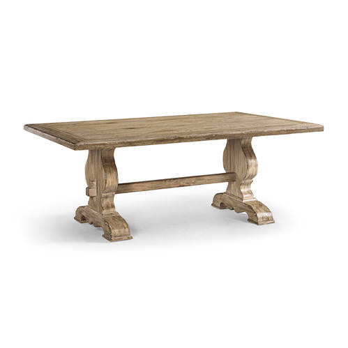 Sagehill Rectangular Trestle Table 96" – Dining Tables by Jonathan Charles | Sutter & Vale