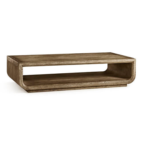 Stone Ridge Rectangular Cocktail Table Light – Living Room by Jonathan Charles | Sutter & Vale