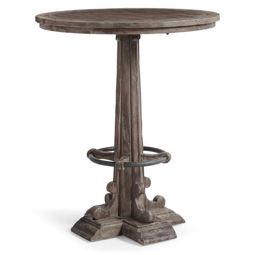 Caldera Oscura Round Bar Table – Dining Tables by Jonathan Charles | Sutter & Vale